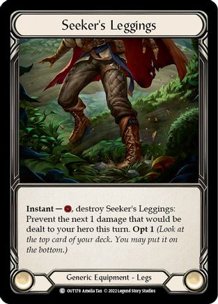 Seeker's Leggings (OUT178) - Outsiders Cold Foil