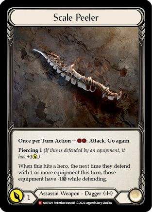 Scale Peeler (OUT009) - Outsiders Cold Foil