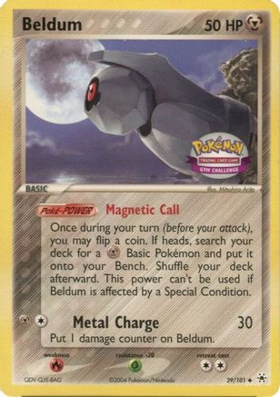 Beldum - 029/101 (Gym Challenge) [MCAP - 029/101]