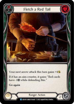 Fletch a Red Tail (Red) (AZL019) - Blitz Deck: Outsiders - Azalea