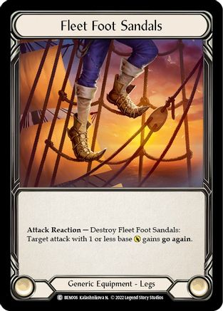 Fleet Foot Sandals (BEN006) - Blitz Deck: Outsiders - Benji