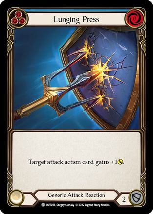 Lunging Press (KAT026) - Blitz Deck: Outsiders - Katsu