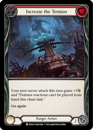 Increase the Tension (Red) (RIP022) - Blitz Deck: Outsiders - Riptide