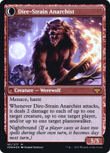 Volatile Arsonist (PRE-181) - Innistrad: Crimson Vow Promos: (Double Faced Transform) Foil