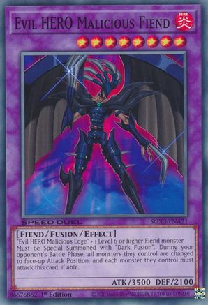 Evil HERO Malicious Fiend [SGX3 - SGX3-ENA21]