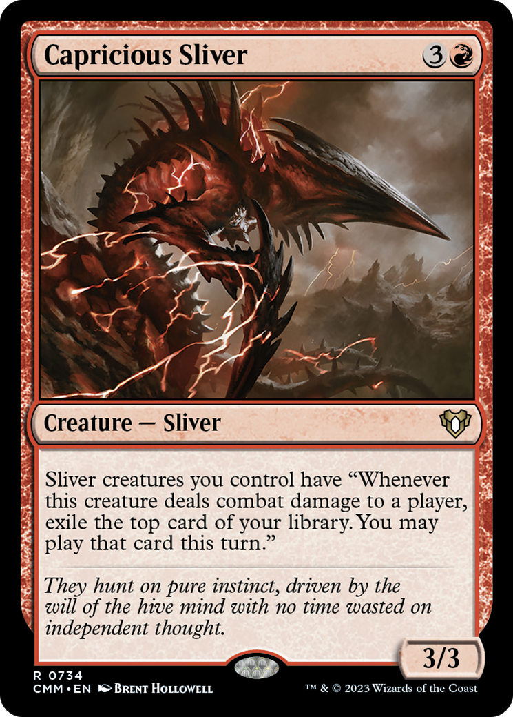 Capricious Sliver [CMM - 734]