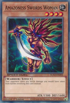 Amazoness Swords Woman [SGX3 - SGX3-END02]