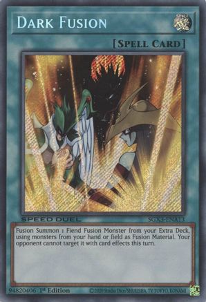 Dark Fusion (Secret Rare) [SGX3 - SGX3-ENA13]