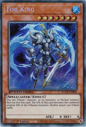 Fog King (Secret Rare) [SGX3 - SGX3-ENH01]