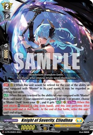 Knight of Severity, Cliodhna [D-PR - D-PR/202EN 2023]