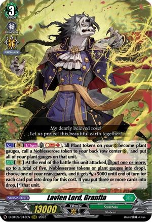 Lavien Lord, Granfia (D-BT09/013EN) - D-BT09: Dragontree Invasion