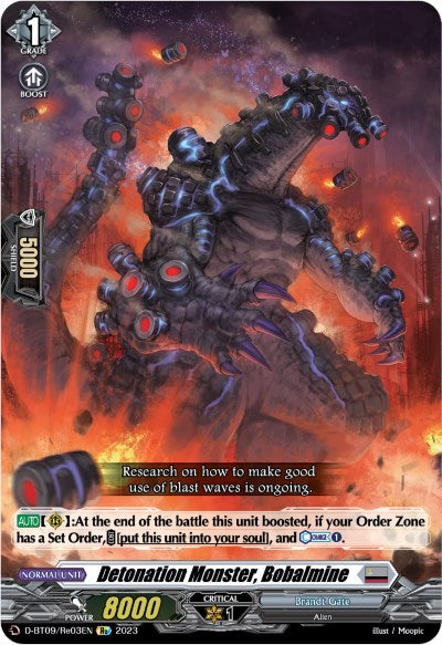 Detonation Monster, Bobalmine [D-BT09 - D-BT09/Re03EN]