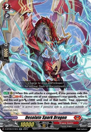Desolate Spark Dragon (D-BT09/019EN) - D-BT09: Dragontree Invasion