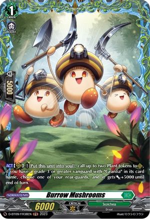 Burrow Mushrooms (FR) (D-BT09/FR38EN) - D-BT09: Dragontree Invasion