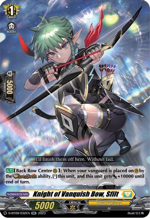 Knight of Vanquish Bow, Sfilt [D-BT09 - D-BT09/032EN]