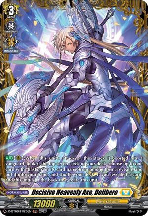 Decisive Heavenly Axe, Delibere (FR) (D-BT09/FR25EN) - Dragontree Invasion