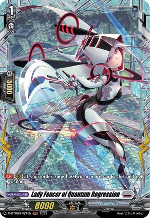 Lady Fencer of Quantum Regression (FR) (D-BT09/FR21EN) - Dragontree Invasion
