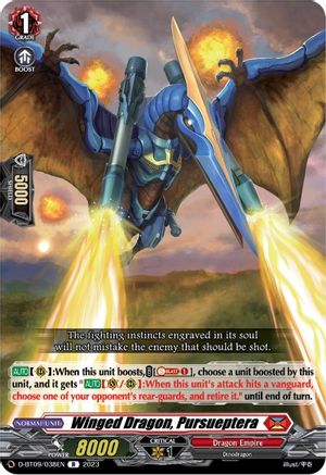Winged Dragon, Pursueptera (D-BT09/038EN) - D-BT09: Dragontree Invasion