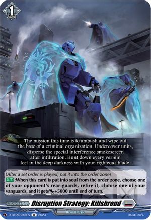 Disruption Strategy: Killshroud (D-BT09/048EN) - D-BT09: Dragontree Invasion