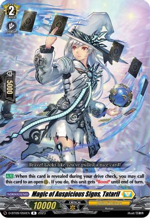 Magic of Auspicious Signs, Tataril (D-BT09/050EN) - D-BT09: Dragontree Invasion
