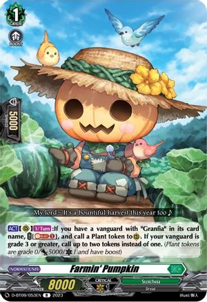 Farmin' Pumpkin (D-BT09/053EN) - D-BT09: Dragontree Invasion