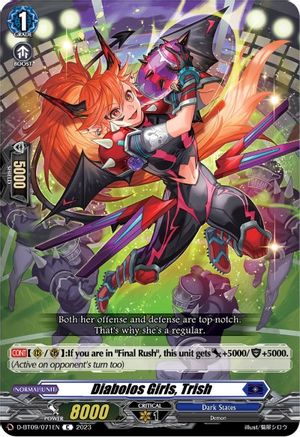 Diabolos Girls, Trish (D-BT09/071EN) - D-BT09: Dragontree Invasion