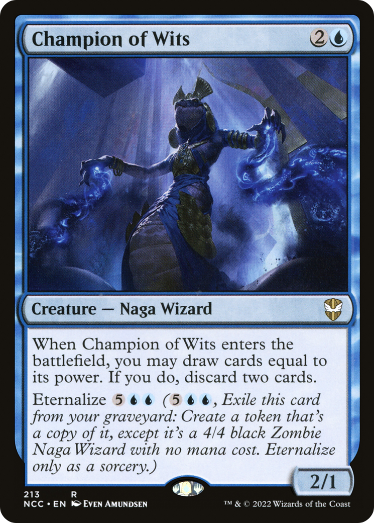 Champion of Wits [NCC - 213]