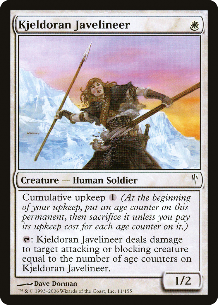 Kjeldoran Javelineer [CSP - 11]