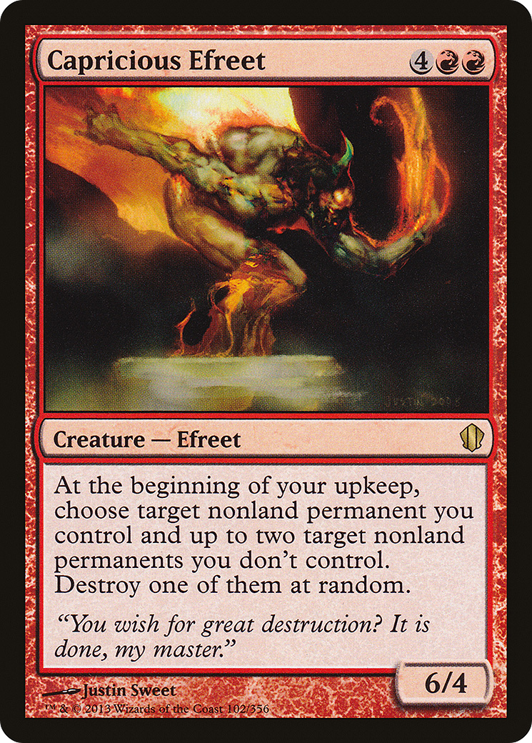 Capricious Efreet [C13 - 102]
