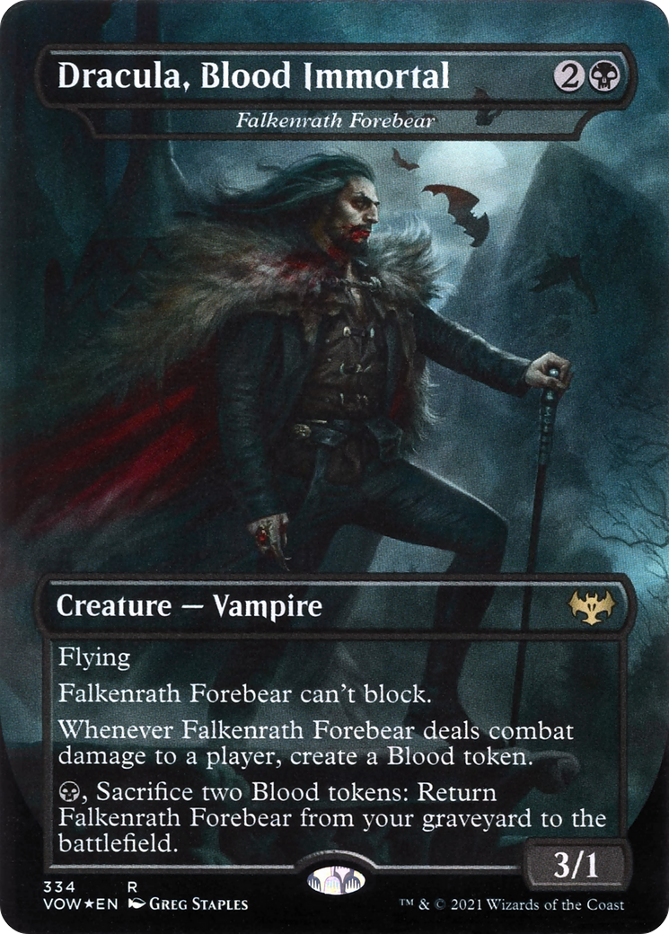 Dracula, Blood Immortal - Falkenrath Forebear [VOW - 334]