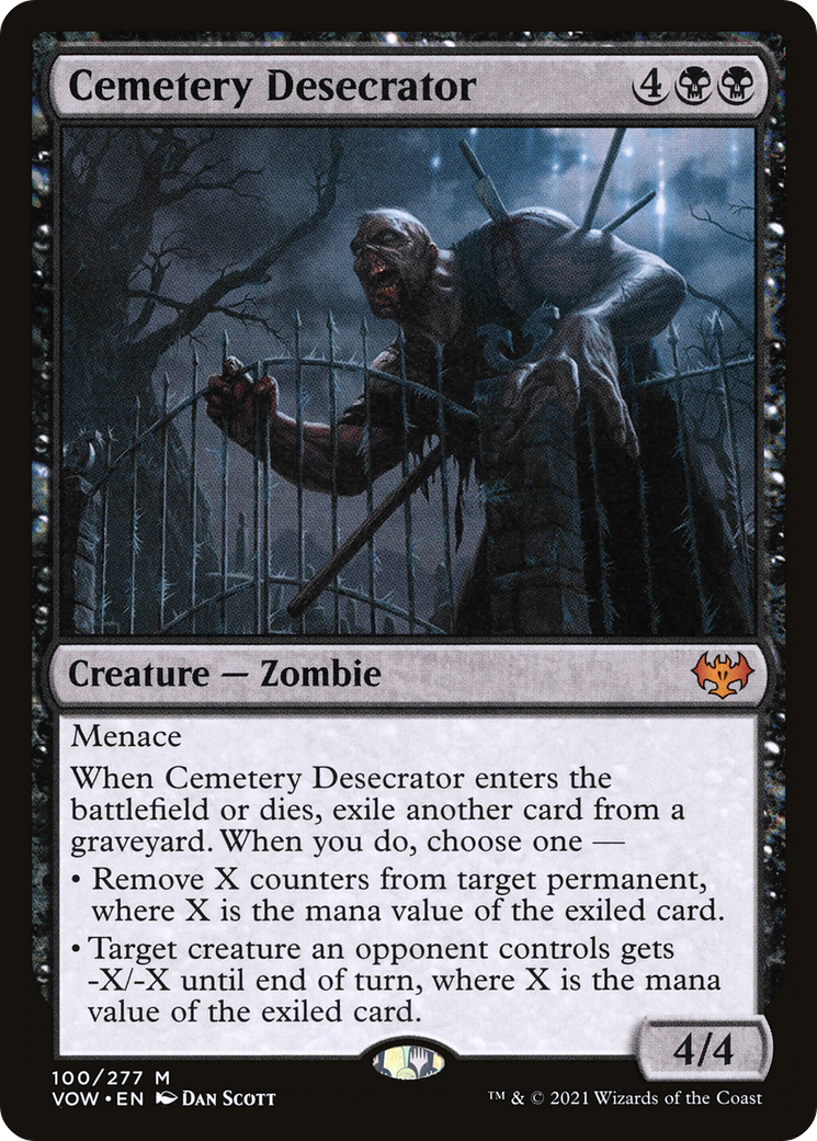 Cemetery Desecrator [VOW - 100]