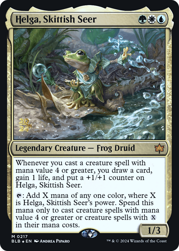 Helga, Skittish Seer [PRE - 217]