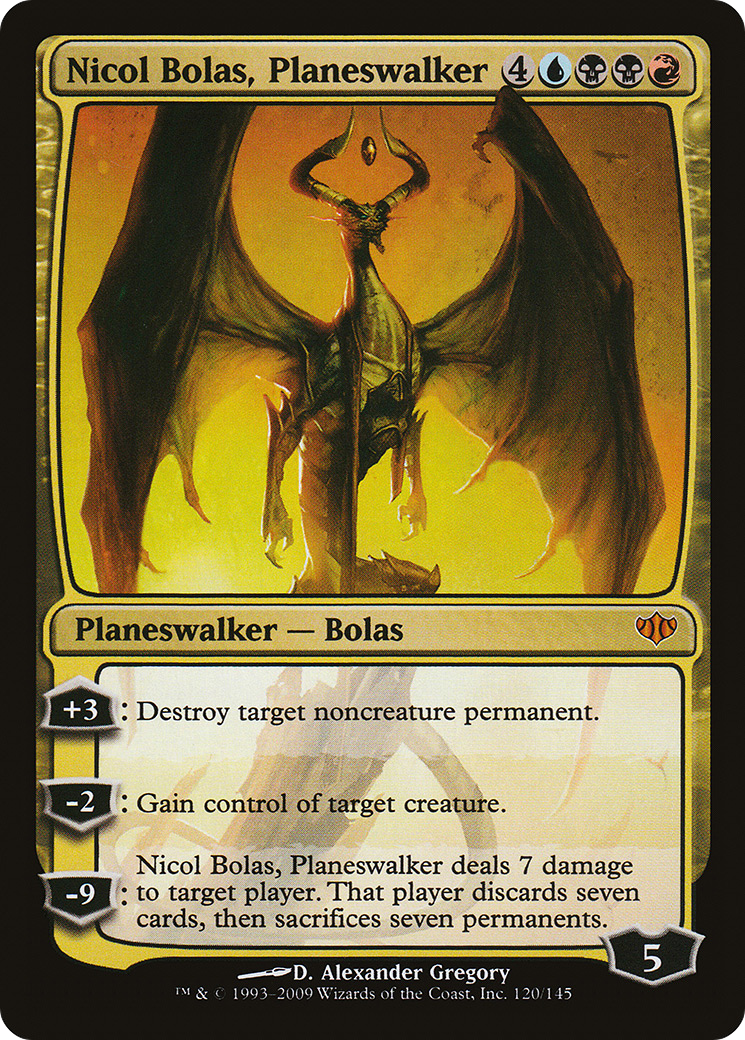 Nicol Bolas, Planeswalker [CON - 120]