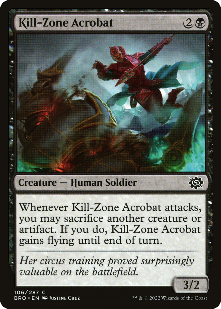 Kill-Zone Acrobat [BRO - 106]