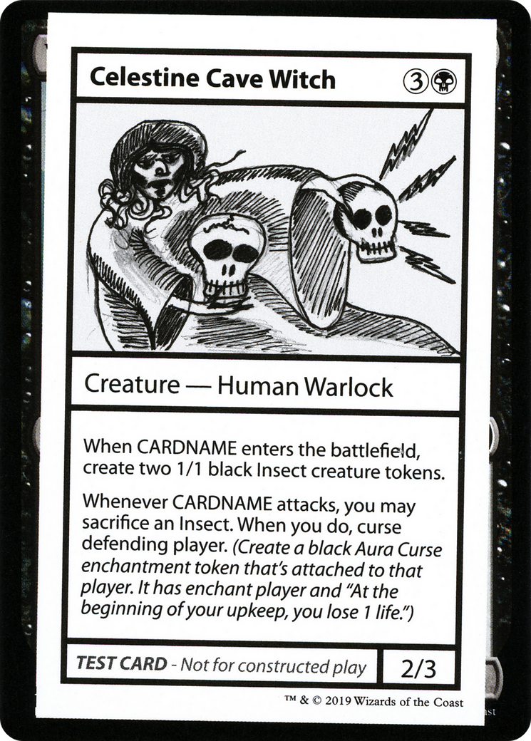 Celestine Cave Witch (No PW Symbol) [CMB1 - N/A]