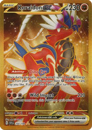 Koraidon ex - 254/198 [SVI - 254/198]