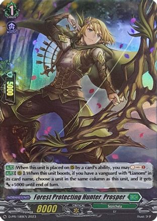 Forest Protecting Hunter, Prosper (Foil) [D-PR - D-PR/0189EN 2023]