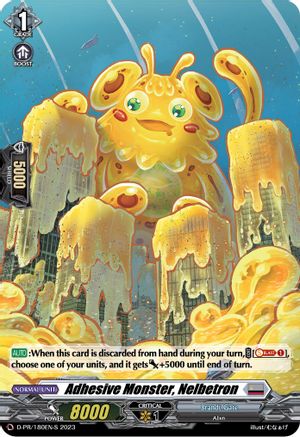 Adhesive Monster, Nelbetron (180) (Foil) [D-PR - D-PR/180EN-S]