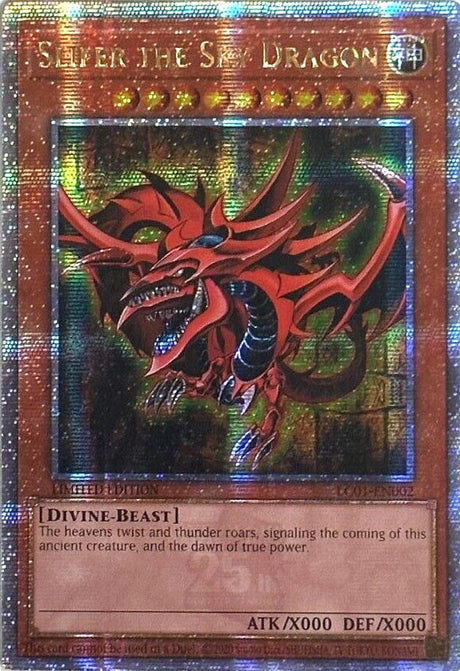 Slifer the Sky Dragon (Quarter Century Secret Rare)