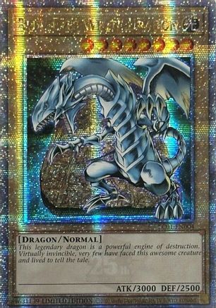 Blue-Eyes White Dragon (Quarter Century Secret Rare) [LC01 - LC01-EN004]