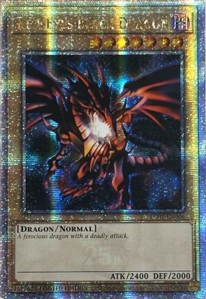 Red-Eyes Black Dragon (Quarter Century Secret Rare) [LC01 - LC01-EN006]