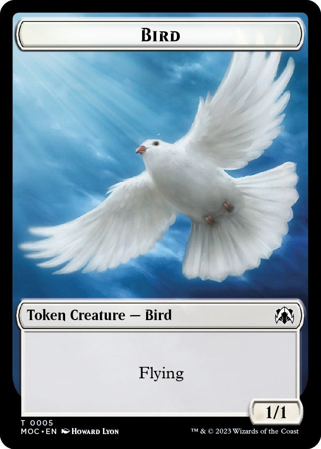 Bird // Kobolds of Kher Keep Double-sided Token [MOC - 5 // 27]