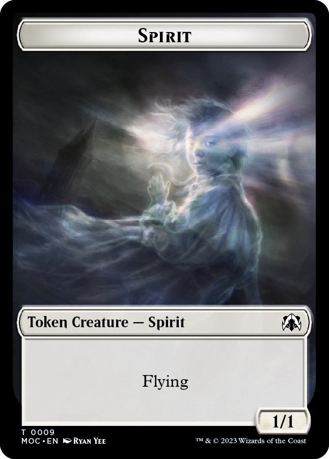 Spirit (0009) // Spirit (0013) Double-sided Token [MOC - 9 // 13]