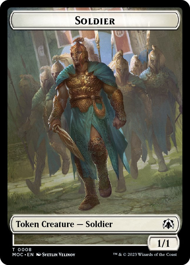 Soldier // Insect Double-sided Token [MOC - 8 // 31]