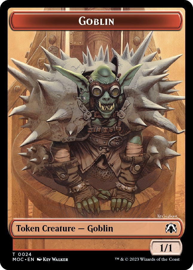 Goblin // Eldrazi Double-sided Token [MOC - 24 // 1]