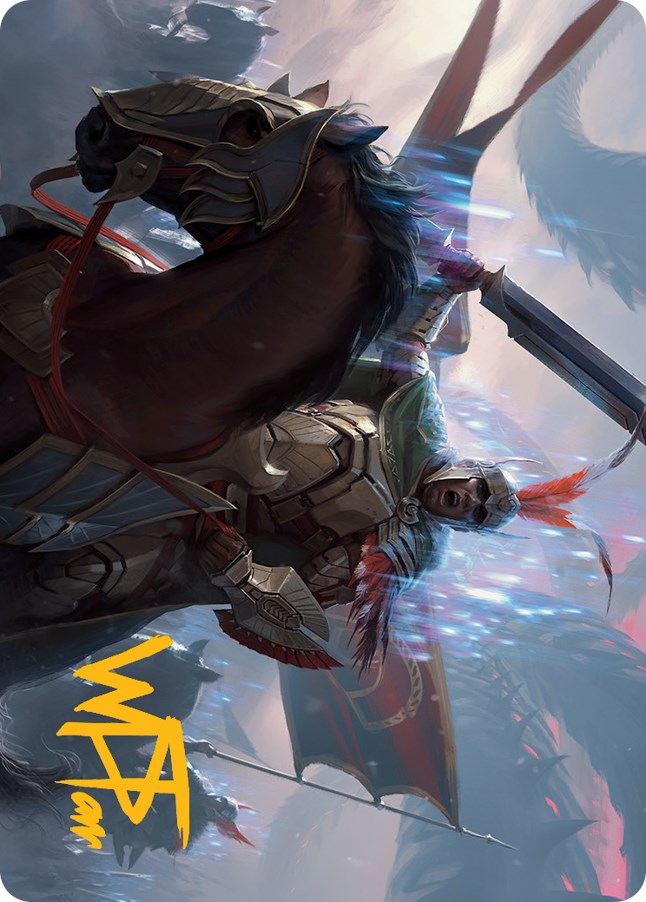 Marshal of Zhalfir Art Card (Gold-Stamped Signature) [ASMOM - 50]