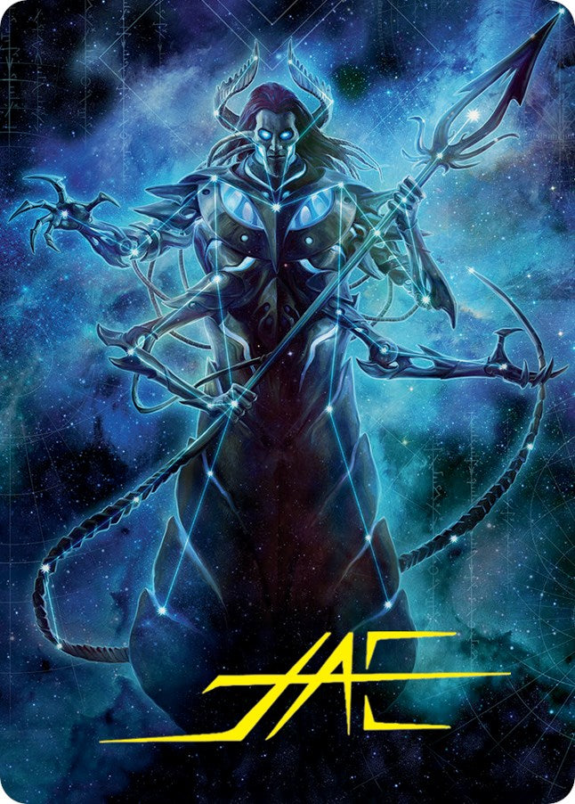 Heliod, the Warped Eclipse Art Card (Gold-Stamped Signature) [ASMOM - 60]