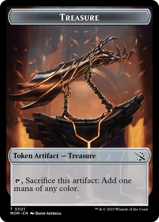 Treasure (0021) // Kraken Double-Sided Token [MOM - 21 // 4]
