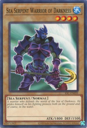 Sea Serpent Warrior of Darkness [IOC-EN - IOC-EN059]