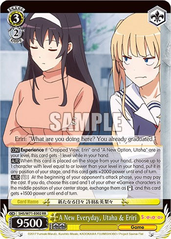 A New Everyday, Utaha & Eriri [SHS/W71 - SHS/W71-E002 RR]